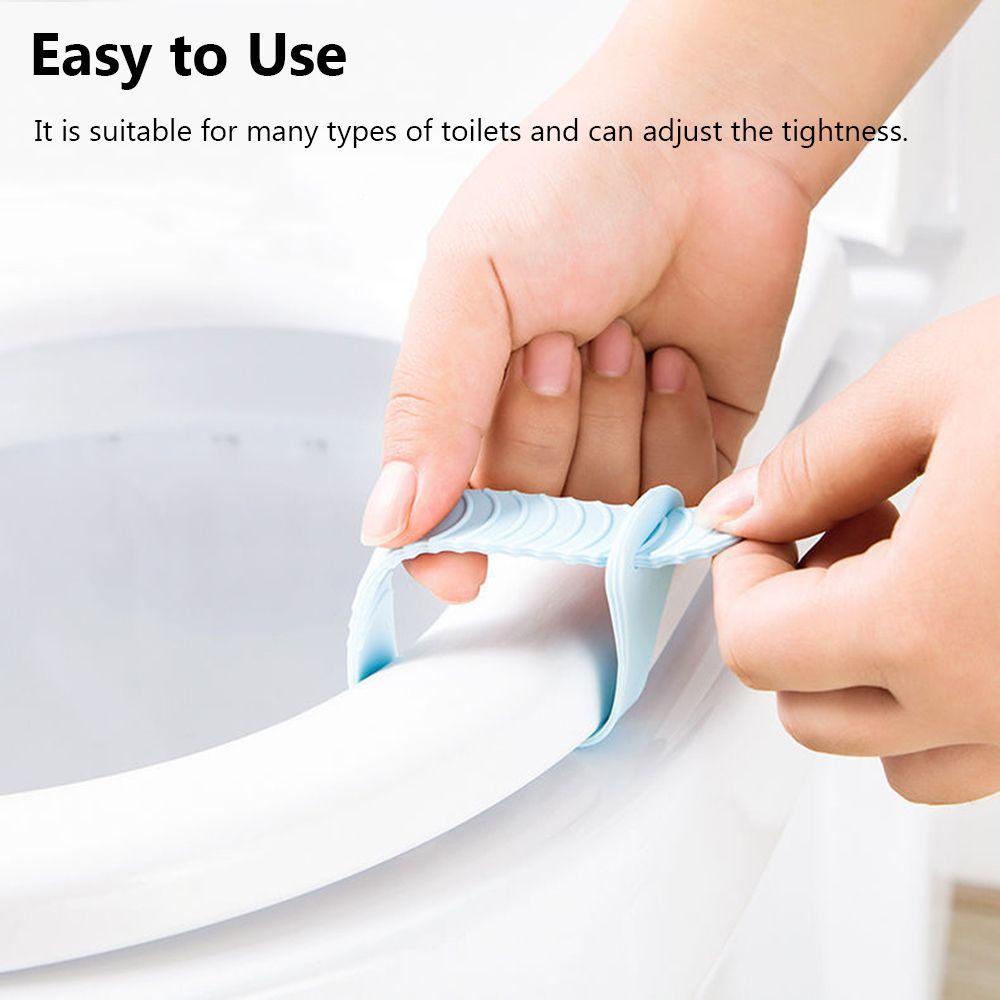 Top 5PCS Toilet Lid Lifter Universal Higienis Silikon Penutup WC