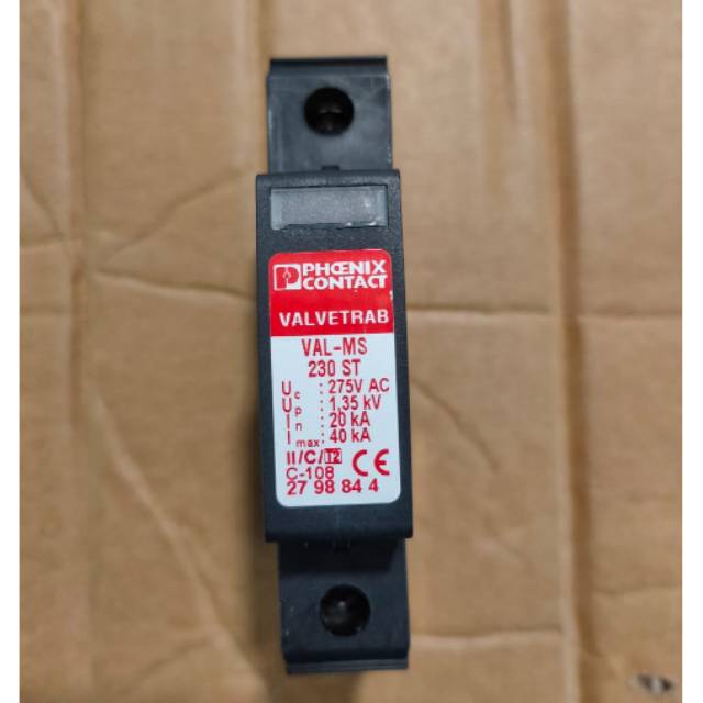 Surge Arrester PHOENIX 1 Pole VAL-MS 230ST
