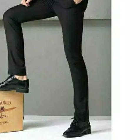 ➶ Celana Kerja Slim fit Pria Cardinal Kantor Formal Kuliah ❀