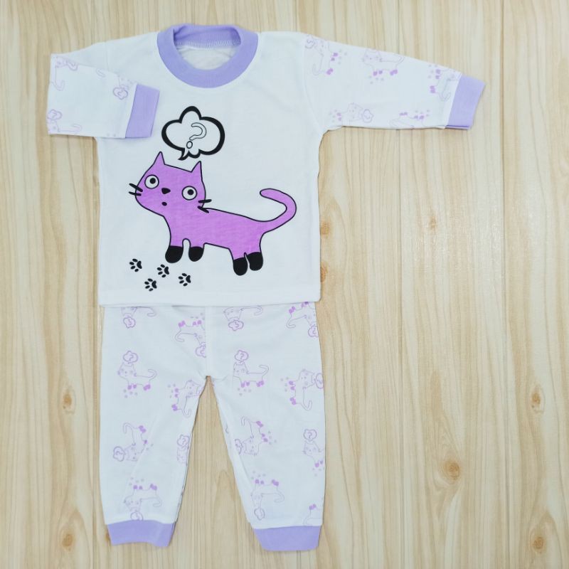 [Ss-8046] Pakaian Bayi 0-12bulan, Baju Tidur Bayi, Baju Anak Perempuan