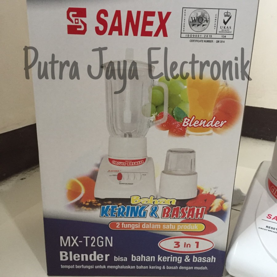 Blender Sanex MX-T2GN 3IN1 body kaca