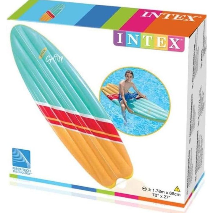 Terbaru  Papan seluncur INTEX pelampung anak surf surfing - 58152