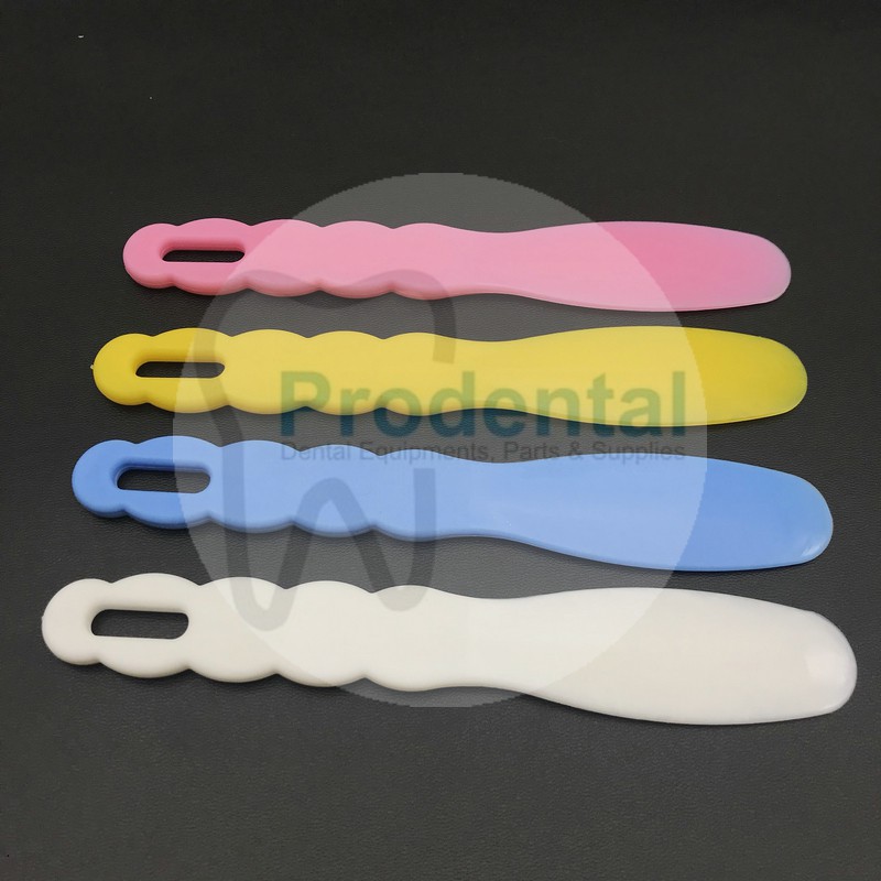 Spatula Plastik Pengaduk Alginat / Dental Spatula Gips Gipsum Plastik