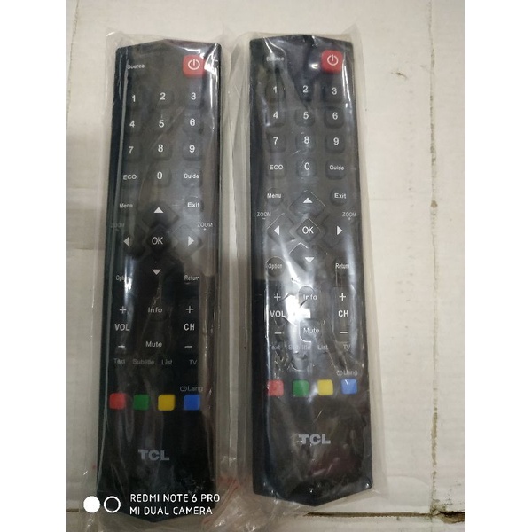 remot - remote - tv tcl - original remot ori tv tcl - remot tv tcl digital tv