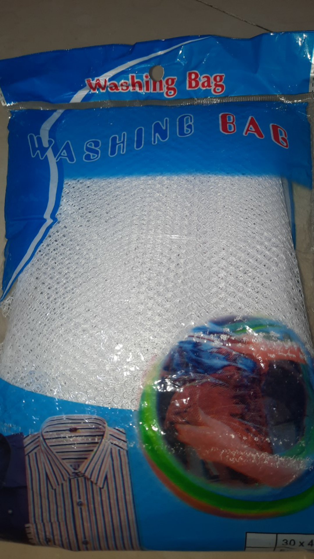 Je459 Kantong Cuci Pakaian Tas Jaring Keranjang Baju Kotor Laundry Bag Washing Bag Laundry 50x40