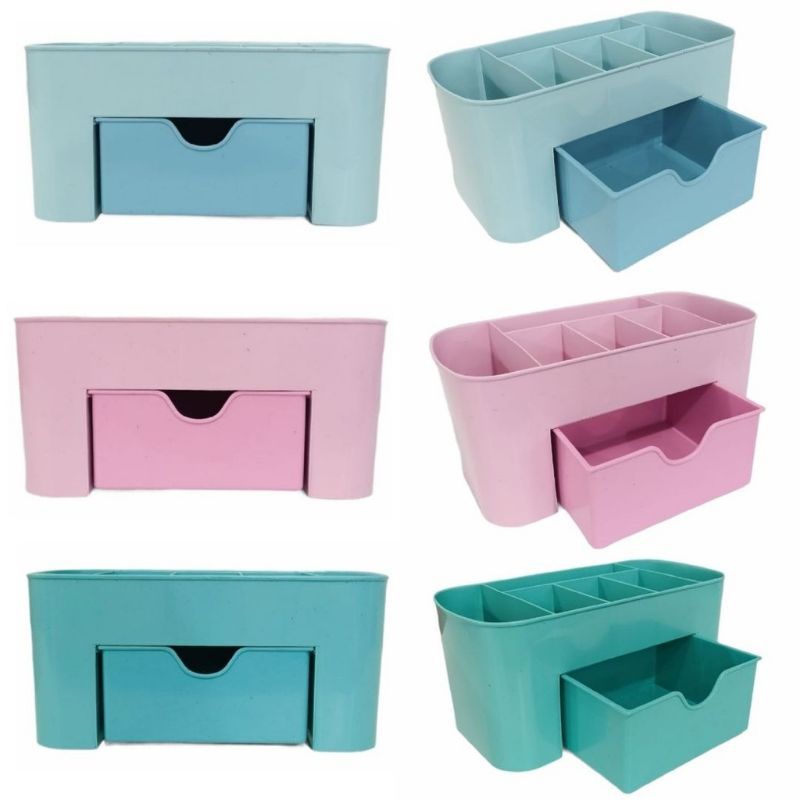 Rak Kosmetik Plastik / Rak Makeup Plastik / Rak Kosmetik Laci / Rak Kosmetik