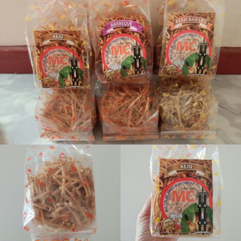 

Mie Talas Khas Pontianak / Keripik Talas Mie / Snack Talas / Stik Kripik Keladi / Mie Talas / Oleh Oleh Khas Pontianak Kalbar