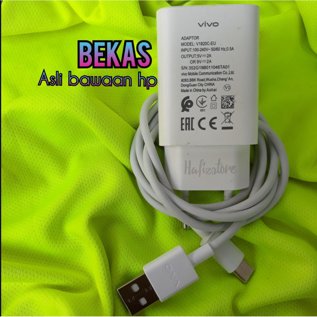 Charger vivo Fast Charging Y33s Y21s S1 pro V17 V19 Y19 asli bawaan hp