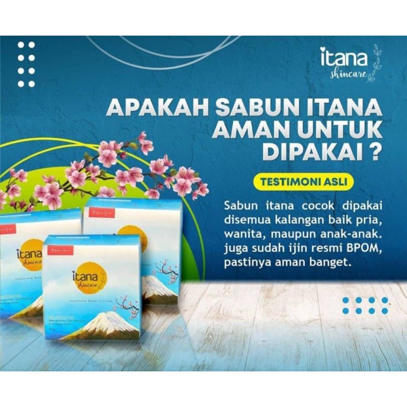Itana Japanese Soap Sabun Itana