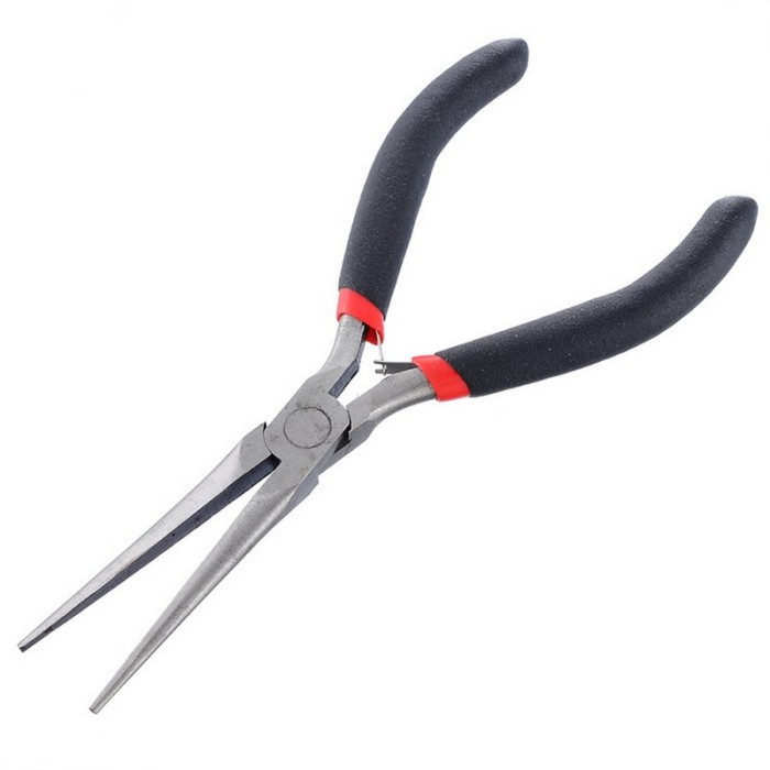 Tang Jepit Kabel Wire Cable Cutter Needle Nose Pliers 15cm