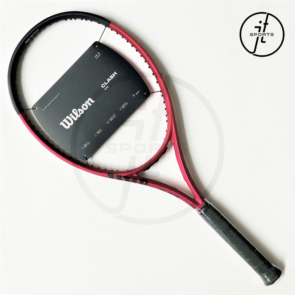 Raket Tenis Wilson Clash V2 Version 2 108" 280g Tennis Racket Original
