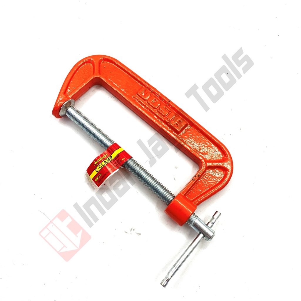 BISON SATUAN Klem C 5 Inch - Catok Clamp Jepit Penjepit