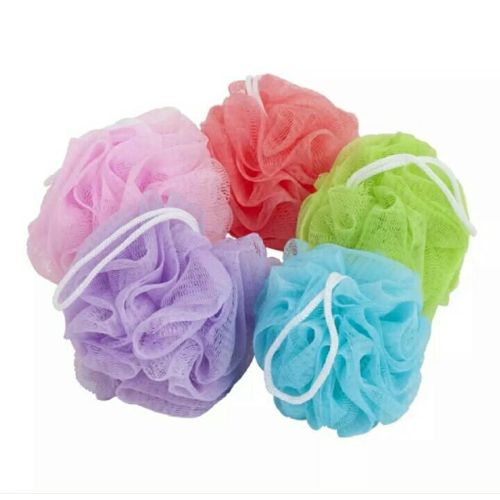 Spons Mandi / Bath Sponge / Shower Puff / Busa Mandi / Spon Mandi Multicolor High Quality - 1 Pcs