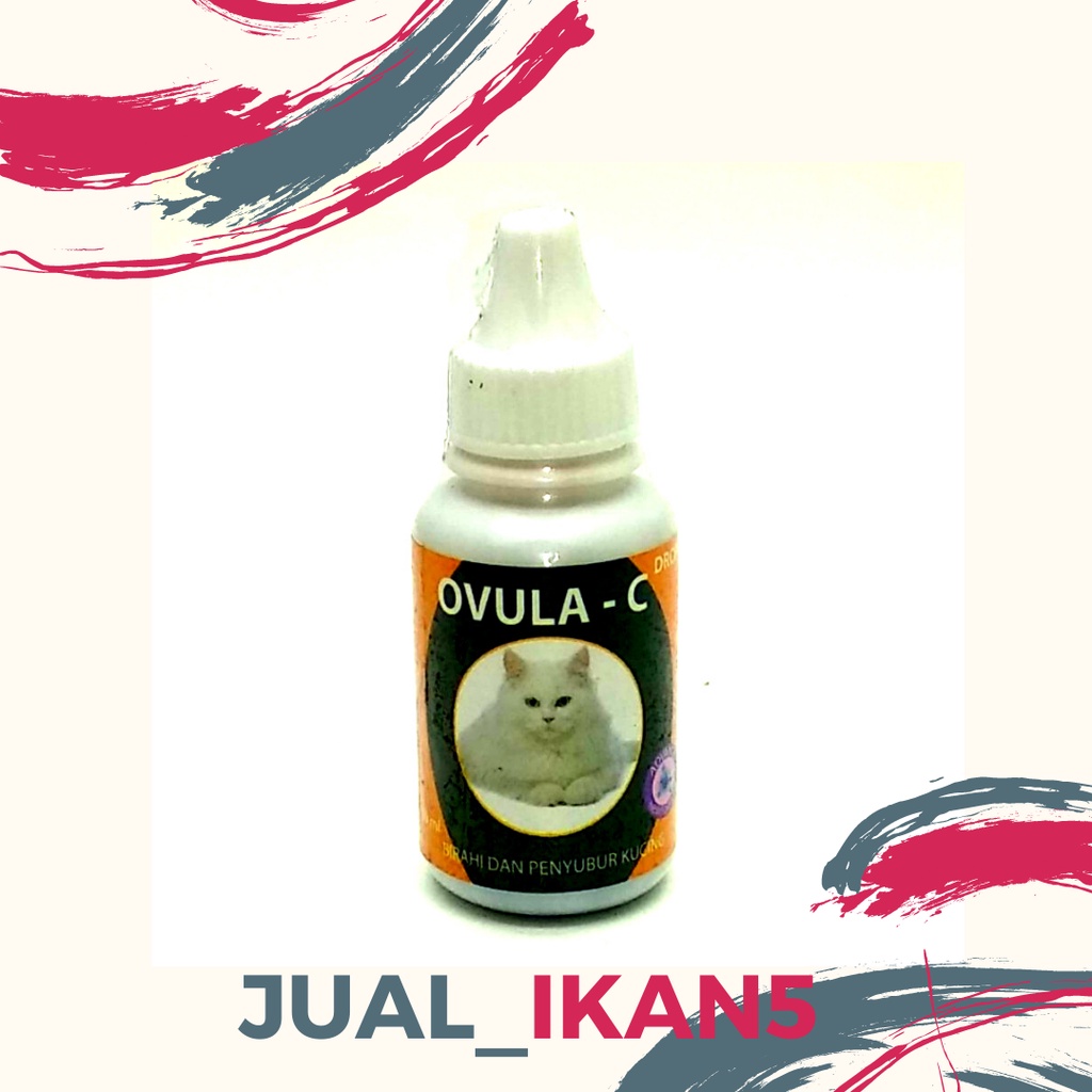 OBAT OVULA CAT - OBAT BIRAHI KUCING - OBAT PENYUBUR KUCING - OVULA C - PERAWATAN KUCING E5F5