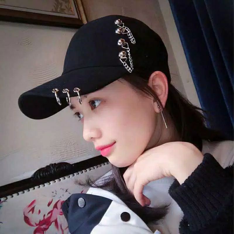 TOPI BASSEBALL ANTING CINCIN RANTAI//Topi Basseball Kpop //Topi Basseball KOREA