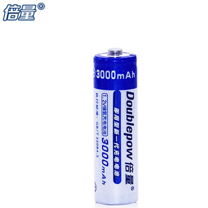 Baterai Cas AA Rechargeable NiMH 1.2V 3000mAh 1 PCS--DOUBLEPOW