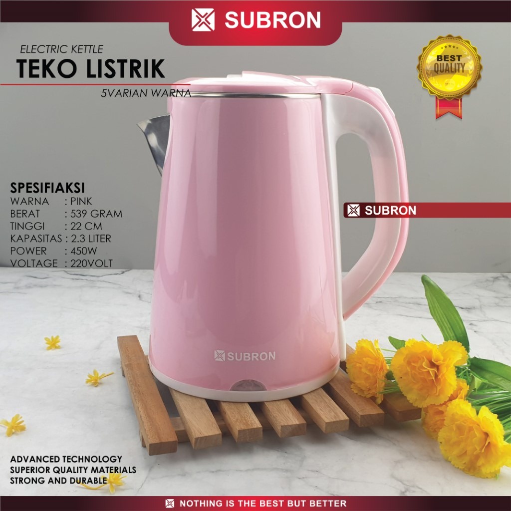 ( KJO ) Teko Listrik MKC 2.3 Lt - Electric Kettle - Teko Listrik Pemanas Air Baru