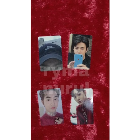 FOR SALE PHOTOCARD EXO OFFICIAL - PC EXO - SEHUN SUHO CHEN - EXO SC LOVE SHOT (harga murah)