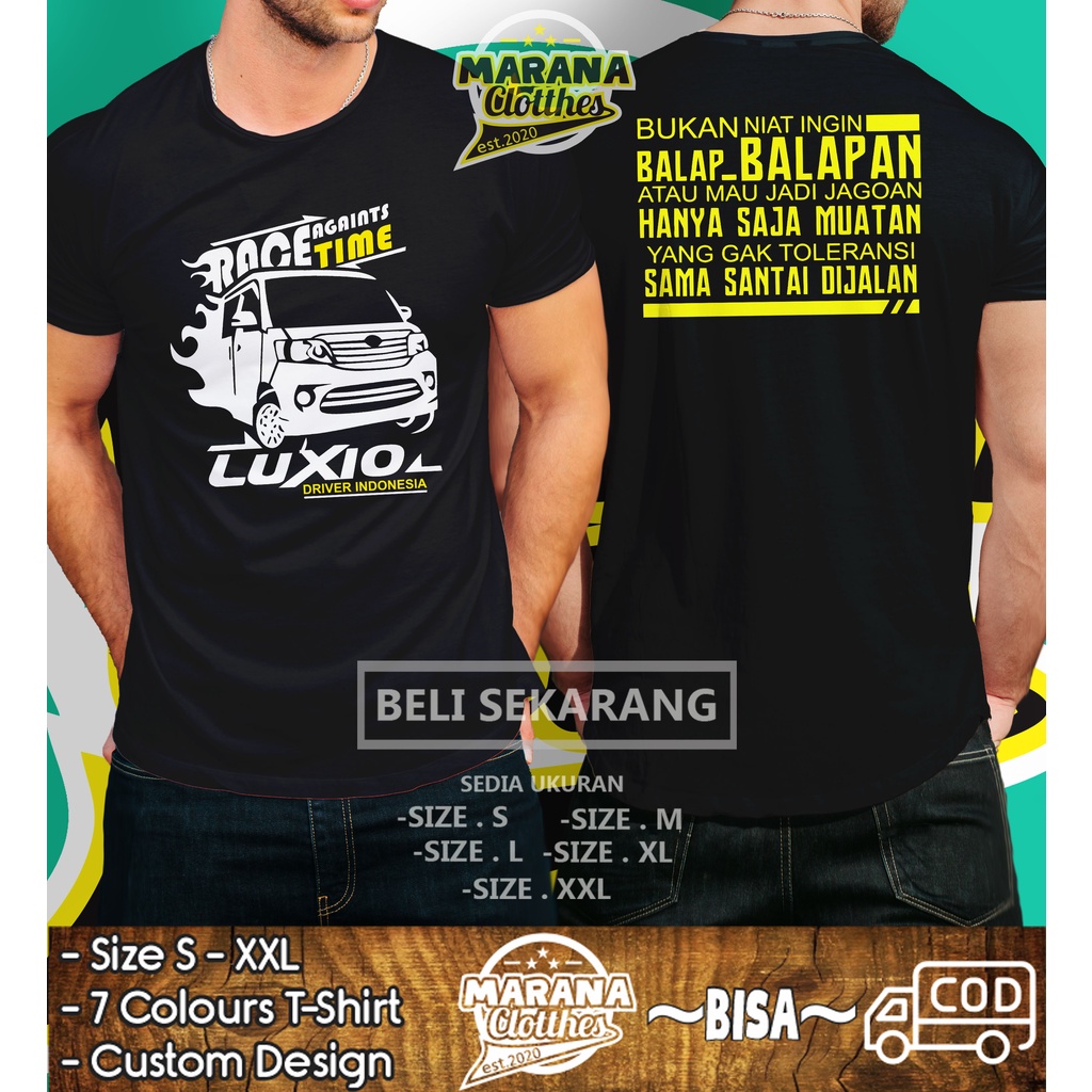 Kaos Mobil Driver Luxio Baju Otomotif