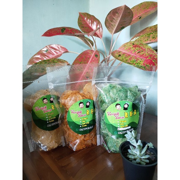 

KERIPIK KACA R&A SNACK KHAS CIAMIS/BELEDAG//KRIPCA//250GR