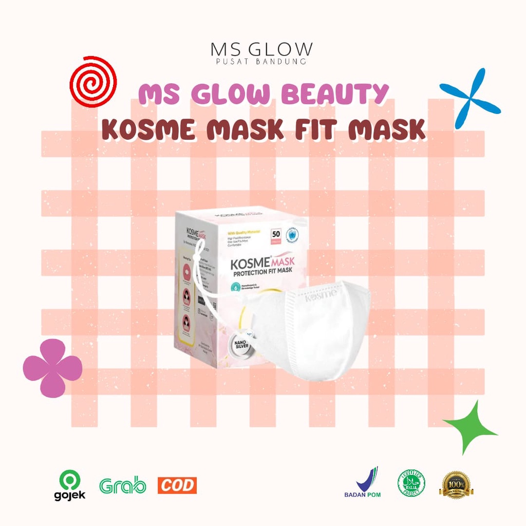 MS GLOW KOSME MASK FIT MASK