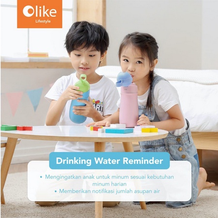 Olike Smart Bottle - Botol Minum Pintar Untuk Anak - Original Garansi Resmi