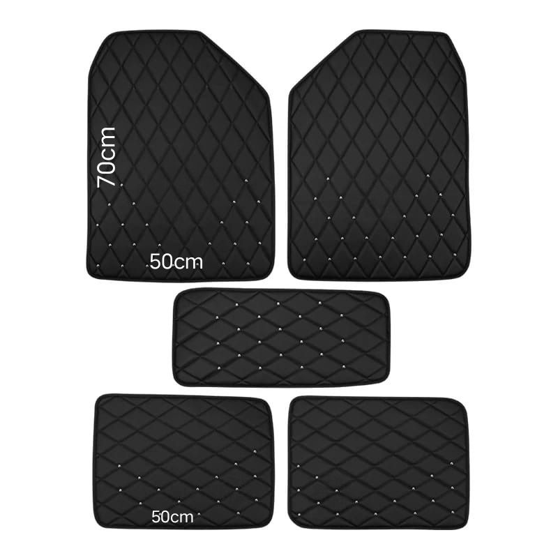 ALAS KARPET MOBIL ALAS MOBIL 5 pcs  BAHAN PREMIUM LEATHER MEWAH BERKUALITAS