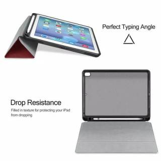 APPLE NEW IPAD 9.7 TOTU DESIGN CURTAIN SERIES WITH PENCIL HOLDER