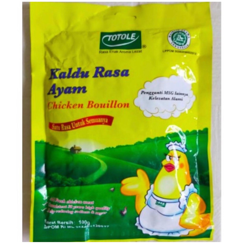 Totole Kaldu Ayam Kaldu Rasa Ayam Totole 100gr Shopee Indonesia