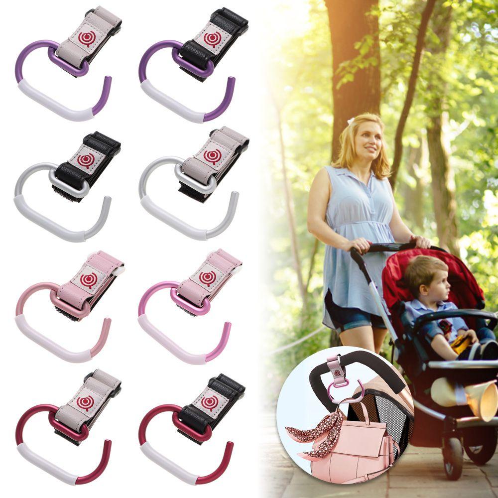 Wonder Stroller Hooks Kualitas Tinggi Non-slip Gantungan Aluminium Alloy Stroller Aksesoris