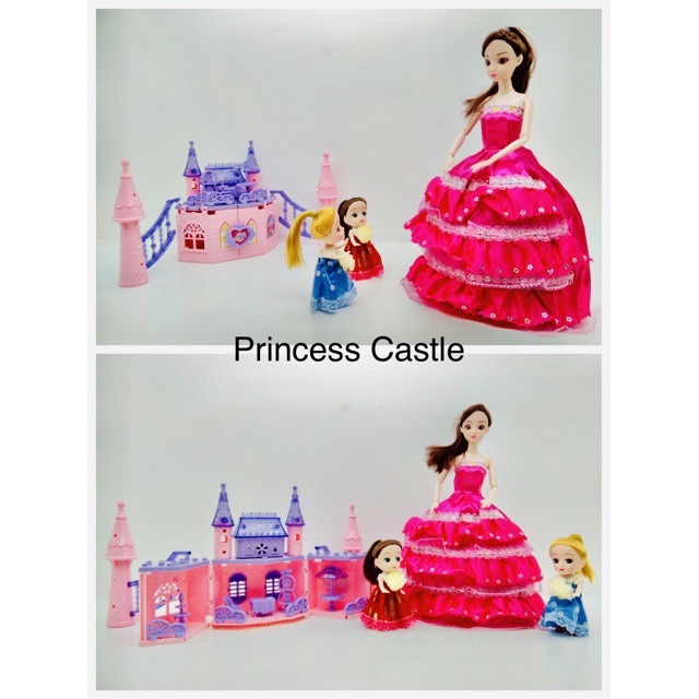 [JUALSEMUA18](2818B)MAINAN ANAK DREAM CASTLE PRINCESS BARBIE / MAINAN ISTANA BARBIE