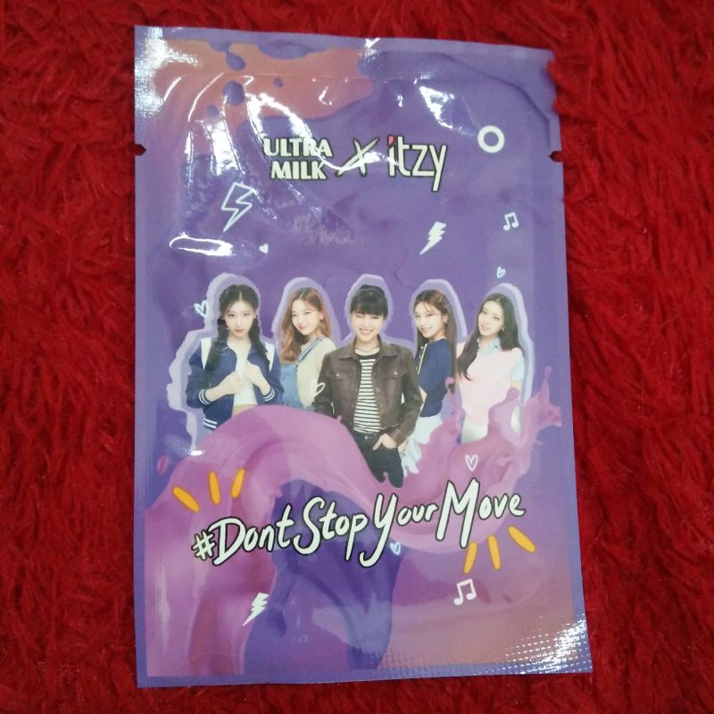 itzy ultramilk sealed random photocard pc yuna lia yeji ryujin chaeryoung