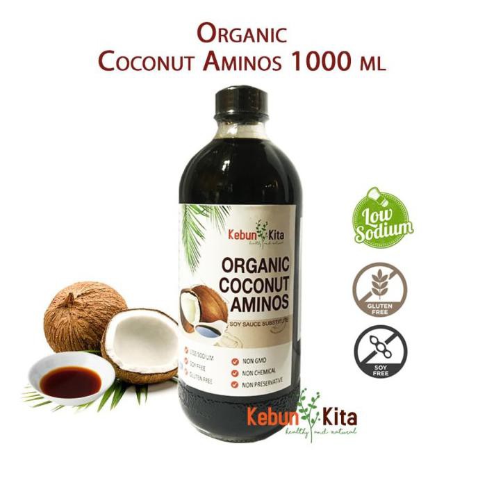 

Organic Coconut Aminos (Pengganti Soy Sauce) 1 Liter