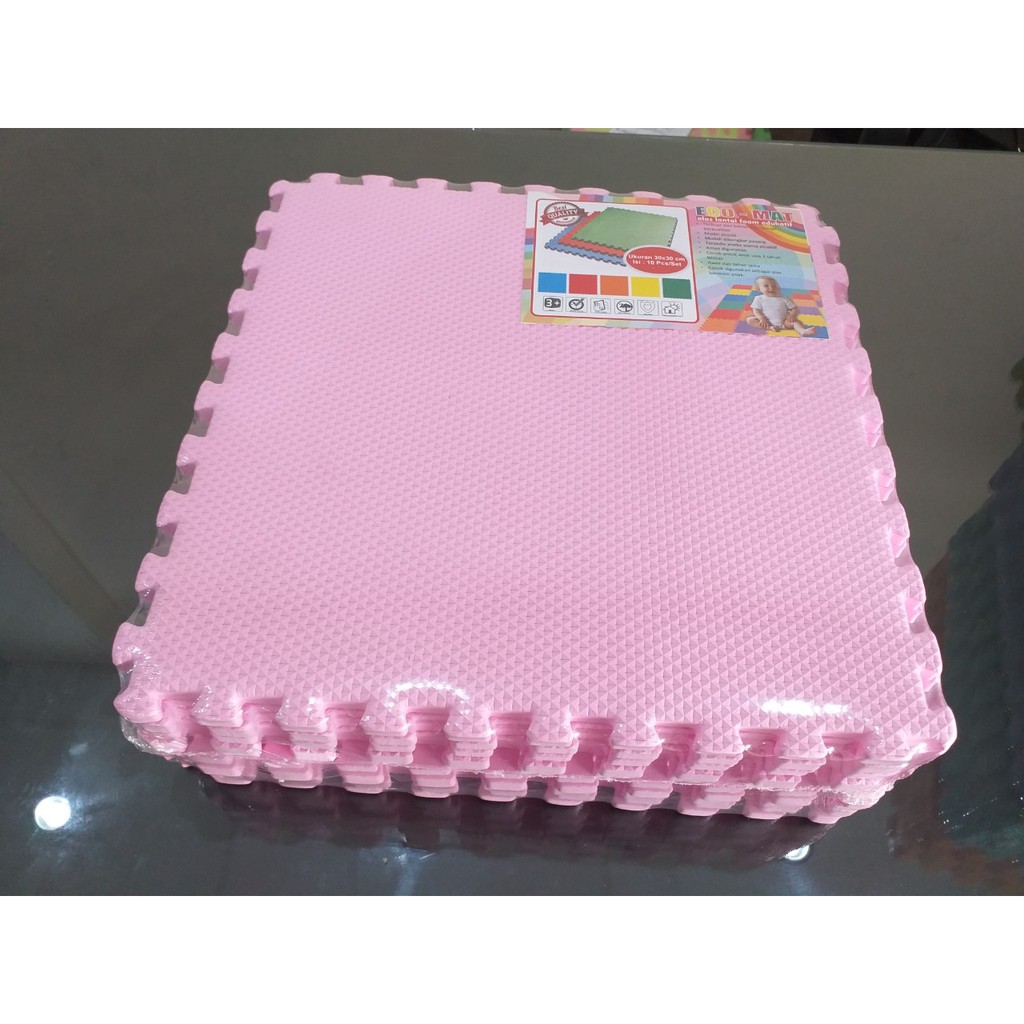 Eva Matras Polos karpet Alas Lantai Bayi ukuran 30x30x1 cm