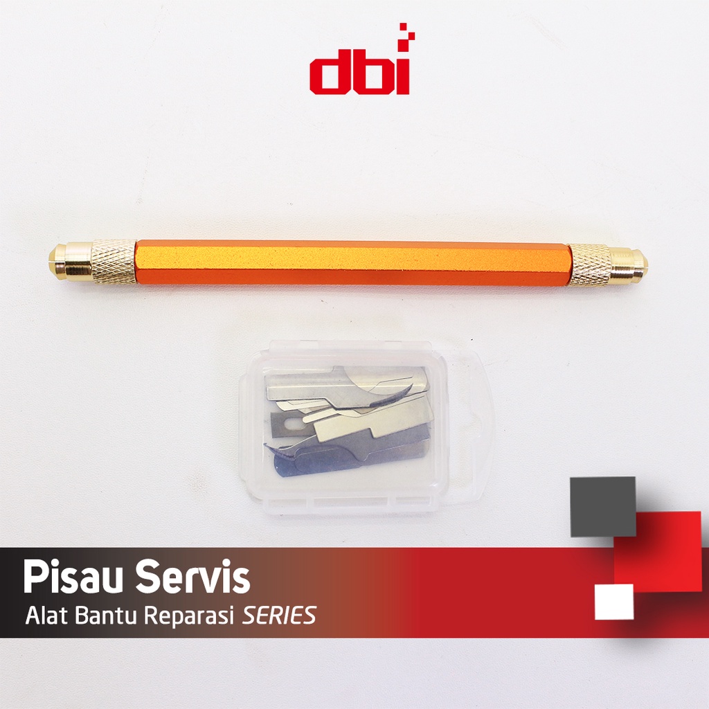 Pisau Alat Servis IC/Hobby 12 IN 1