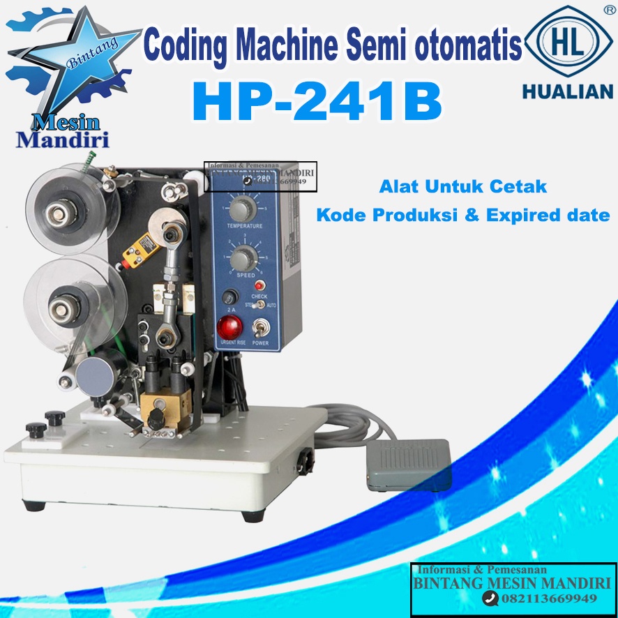 

mesin cetak tanggal kadaluarsa coding Hp-241B