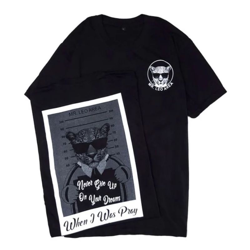 T-shirt Distro - Kaos Premium - Kaos Distro - MR. LEO
