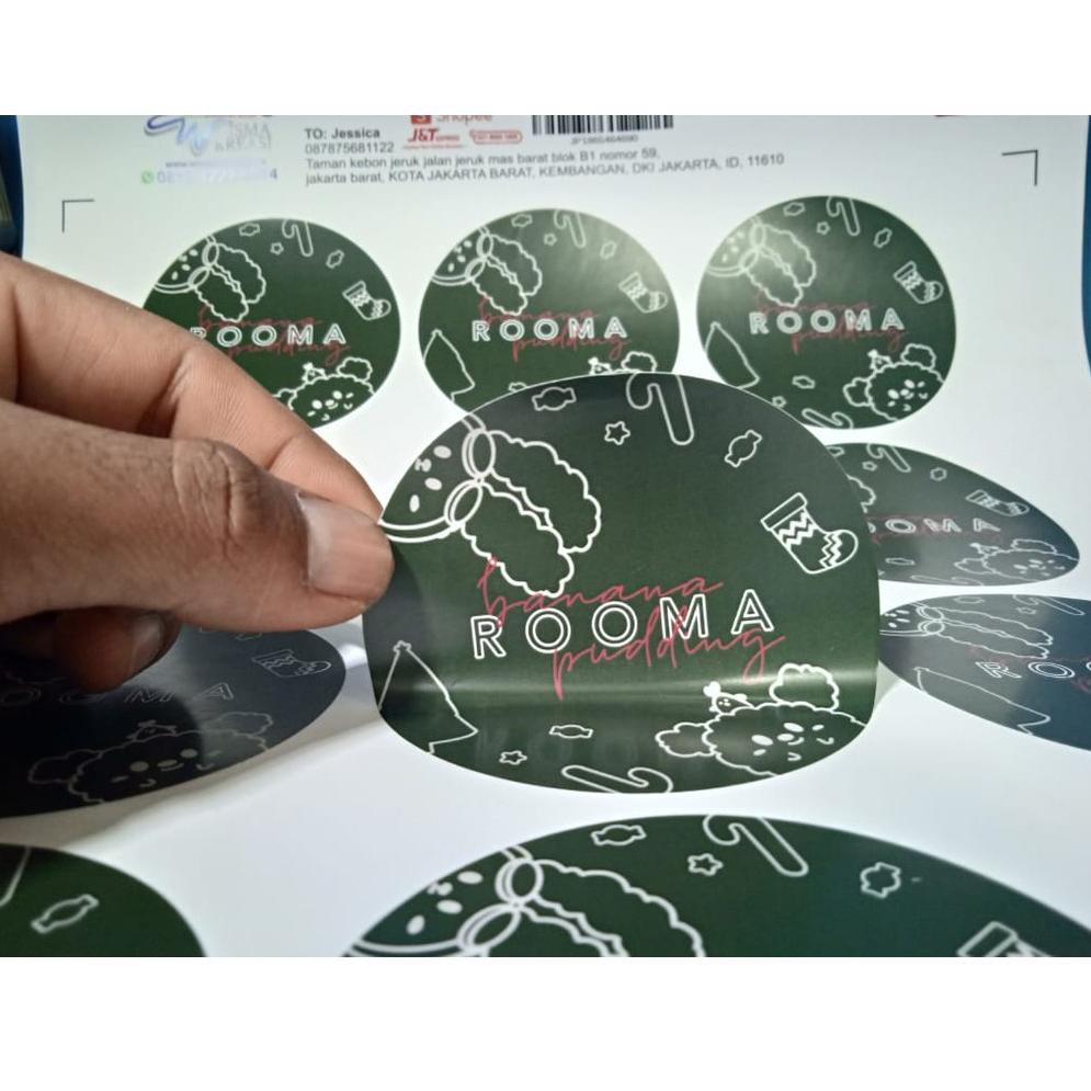 

uR9Code Cetak Stiker Label Kromo A3 + Cuting(M3N1) (promo)