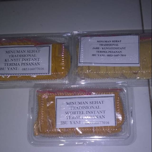 

Jahe minuman tradisional
