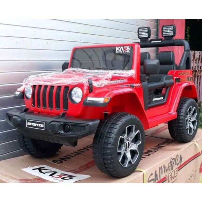 MOBIL AKI REMOTE CONTROL MAINAN ANAK JEEP RUBICON OFF-ROAD PMB M-8288 M8288 M 8288 BESAR MURAH GARAN
