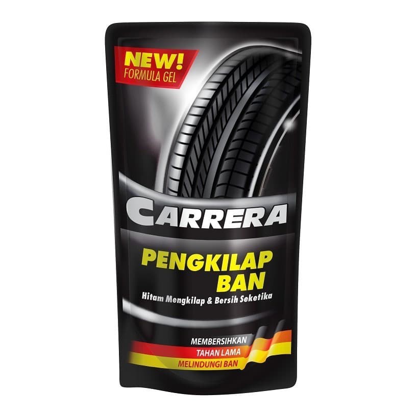 Semir Ban Pengkilap Ban Motor Mobil Merk Carrera Germany Formula 200ml