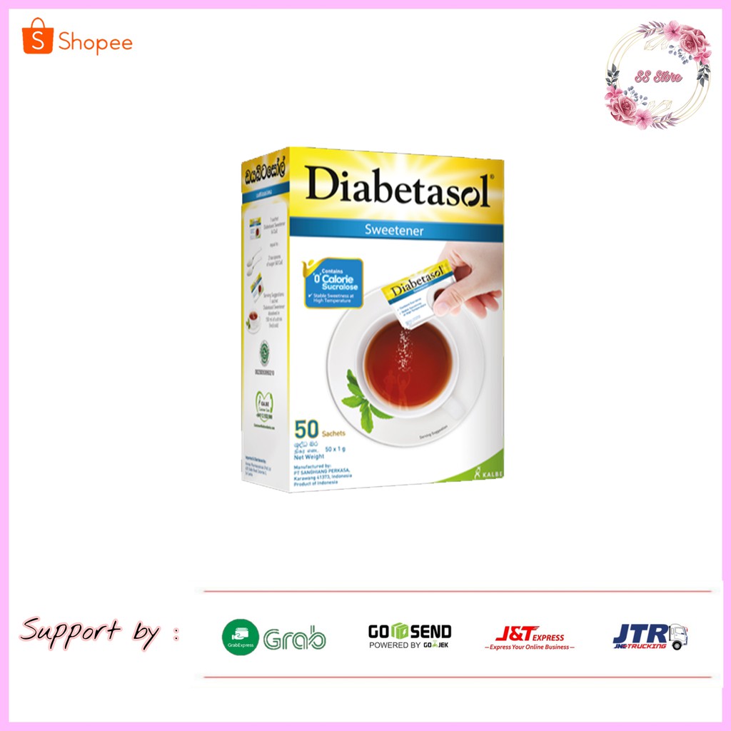 

Diabetasol Sweetener gula isi 100