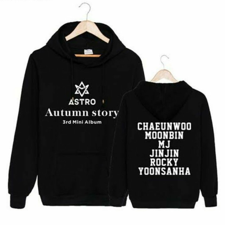 Jaket Hoodie Jumper Astro Autum story all nama member
