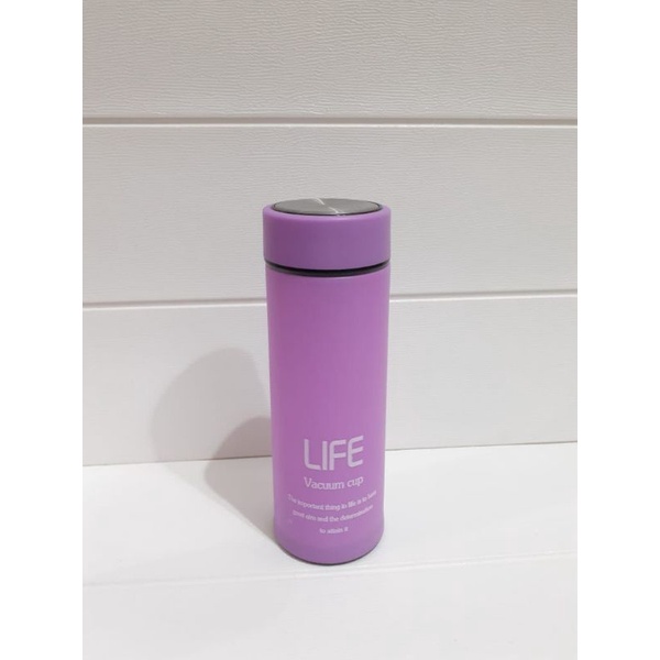 BOTOL MINUM KACA LIFE 380 ML