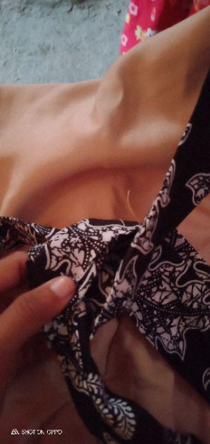 2717          Maura Couple - Sania Ruffle Batik Couple Ori Ndoro Jowi Dnt Garansi Termurah Shopee -