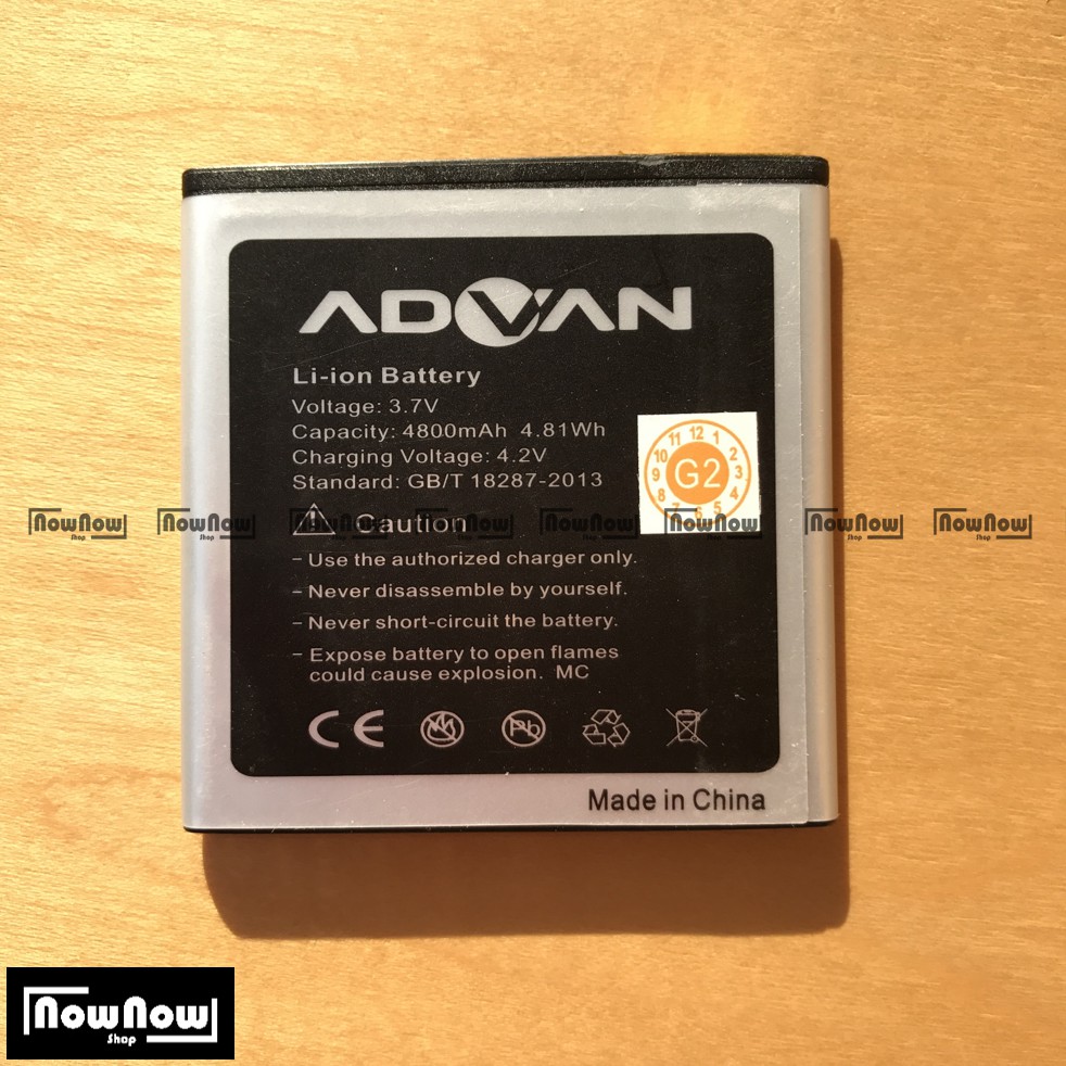 Baterai Advan S4M S4K Original Double Power Batre Batrai Battery HP