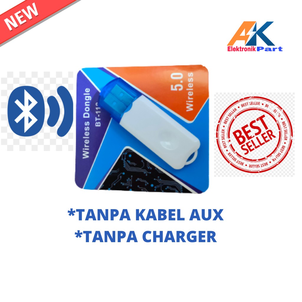 USB Bluetooth Audio Receiver Wireless With Mic