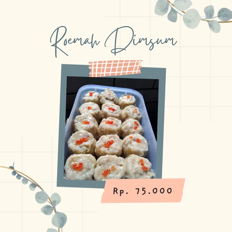 

Dimsum Ayam Frozen by Roemah Dimsum [ RASA SAMA DENGAN DI NLYN ] GARANSI