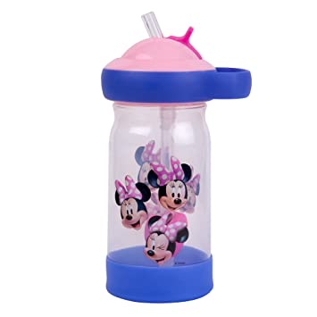 Newmei - The First Years Sip &amp; See Toddler Water Bottle with Floating Charm / Botol Minum Anak 24m+ 12 Oz / 355ml (Tersedia varian Karakter)