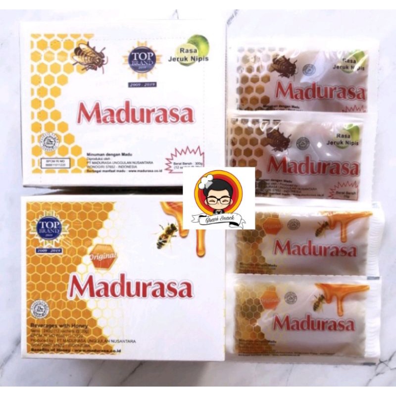 

Madurasa Sachet 20gr SATUAN - madu sehat nikmat Murah Meriah - Original